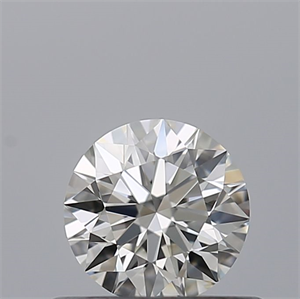 Foto Diamante Natural 0.43 quilates, Redondo , Color G, claridad IF y certificado IGI de