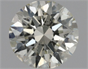 Natural Diamond 0.80 Carats, Round with Excellent Cut, L Color, SI1 Clarity and Certified by GIA