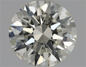 Picture of Natural Diamond 0.80 Carats, Round with Excellent Cut, L Color, SI1 Clarity and Certified by GIA