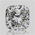 Diamante Natural 0.55 quilates, Del cojín , Color H, claridad VVS2 y certificado GIA