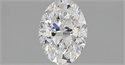 Natural Diamond 1.01 Carats, Oval with  Cut, E Color, VVS1 Clarity and Certified by GIA