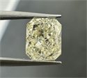 Natural Diamond 1.10 Carats, Radiant with  Cut, N Color, VVS2 Clarity and Certified by GIA