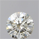 Diamante Natural 0.47 quilates, Redondo , Color L, claridad VVS1 y certificado GIA