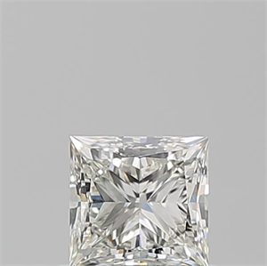 Picture of Natural Diamond 0.70 Carats, Princess with  Cut, J Color, VVS1 Clarity and Certified by GIA