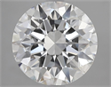 Natural Diamond 2.51 Carats, Round with Excellent Cut, G Color, IF Clarity and Certified by GIA