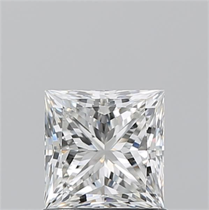 Foto Diamante Natural 1.01 quilates, Princesa , Color G, claridad IF y certificado GIA de