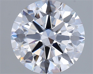 Picture of Lab Grown Diamond 2.50 Carats, Round with Excellent Cut, D Color, VVS2 Clarity and Certified by GIA