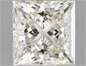Diamante Natural 1.52 quilates, Princesa , Color I, claridad VVS1 y certificado IGI