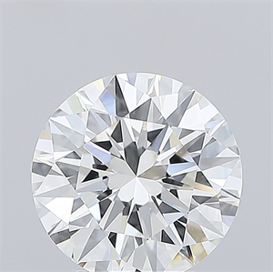 Picture of Lab Grown Diamond 3.99 Carats, Round with Excellent Cut, F Color, VVS2 Clarity and Certified by IGI