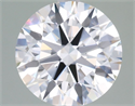 Lab Grown Diamond 2.51 Carats, Round with Ideal Cut, D Color, VVS1 Clarity and Certified by IGI
