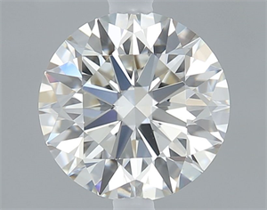 Picture of Natural Diamond 0.70 Carats, Round with Excellent Cut, K Color, VS1 Clarity and Certified by GIA