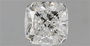 Foto Diamante Natural 0.74 quilates, Del cojín , Color G, claridad VVS1 y certificado GIA de