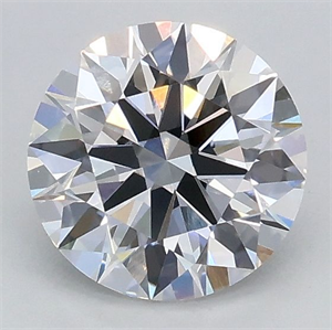 Picture of Lab Grown Diamond 0.91 Carats, Round with Ideal Cut, D Color, VVS1 Clarity and Certified by IGI