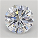 Lab Grown Diamond 2.57 Carats, Round with Ideal Cut, E Color, IF Clarity and Certified by IGI