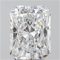 Natural Diamond 3.51 Carats, Radiant with  Cut, D Color, VVS2 Clarity and Certified by GIA