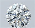 Diamante Natural 0.80 quilates, Redondo , Color H, claridad SI1 y certificado GIA