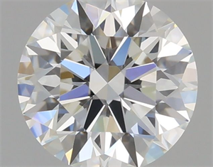 Picture of Natural Diamond 0.76 Carats, Round with Excellent Cut, H Color, VVS1 Clarity and Certified by GIA