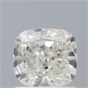 Natural Diamond 0.92 Carats, Cushion with  Cut, I Color, SI1 Clarity and Certified by GIA