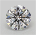 Lab Grown Diamond 1.02 Carats, Round with Ideal Cut, D Color, VVS2 Clarity and Certified by IGI