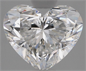 Natural Diamond 2.01 Carats, Heart with  Cut, E Color, VVS1 Clarity and Certified by GIA