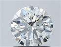 Diamante Natural 0.90 quilates, Redondo , Color H, claridad SI2 y certificado GIA
