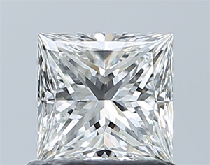Foto Diamante Natural 0.73 quilates, Princesa , Color H, claridad VVS2 y certificado GIA de