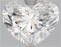 Natural Diamond 3.00 Carats, Heart with  Cut, D Color, SI1 Clarity and Certified by GIA