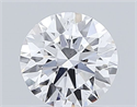 Del inventario de diamantes de laboratorio, 1.09 quilates, Redondo , Color D, claridad SI1 y certificado GIA