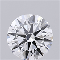 Lab Grown Diamond 1.52 Carats, Round with Ideal Cut, D Color, VS1 Clarity and Certified by IGI