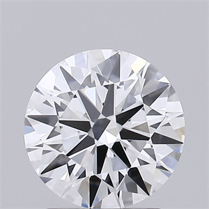 Picture of Lab Grown Diamond 1.52 Carats, Round with Ideal Cut, D Color, VS1 Clarity and Certified by IGI