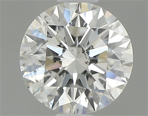 Picture of Natural Diamond 0.70 Carats, Round with Excellent Cut, J Color, SI2 Clarity and Certified by GIA