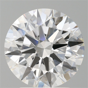 Picture of Lab Grown Diamond 3.10 Carats, Round with Ideal Cut, E Color, VVS2 Clarity and Certified by IGI