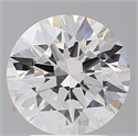 Lab Grown Diamond 3.02 Carats, Round with Ideal Cut, E Color, VVS2 Clarity and Certified by IGI