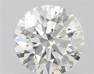 Picture of Natural Diamond 0.57 Carats, Round with Excellent Cut, G Color, VVS2 Clarity and Certified by IGI