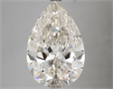 Natural Diamond 5.56 Carats, Pear with  Cut, I Color, VVS1 Clarity and Certified by GIA