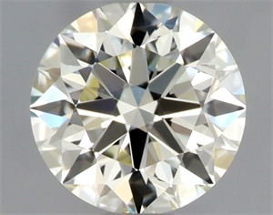 Picture of Natural Diamond 0.80 Carats, Round with Excellent Cut, K Color, VS1 Clarity and Certified by GIA