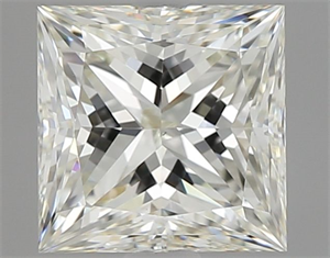 Foto Diamante Natural 1.41 quilates, Princesa , Color J, claridad VS2 y certificado GIA de