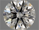 Natural Diamond 0.85 Carats, Round with Excellent Cut, I Color, VS1 Clarity and Certified by GIA
