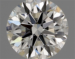 Picture of Natural Diamond 0.85 Carats, Round with Excellent Cut, I Color, VS1 Clarity and Certified by GIA