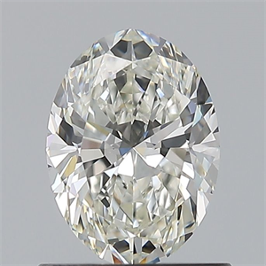 Picture of Natural Diamond 0.81 Carats, Oval with  Cut, H Color, VVS2 Clarity and Certified by GIA