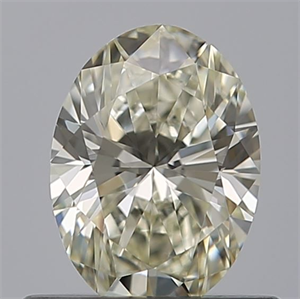 Picture of Natural Diamond 0.51 Carats, Oval with  Cut, I Color, VVS1 Clarity and Certified by IGI