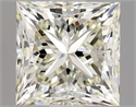 Natural Diamond 1.30 Carats, Princess with  Cut, M Color, VVS2 Clarity and Certified by GIA
