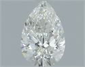 Diamante Natural 0.52 quilates, De pera , Color G, claridad SI1 y certificado GIA