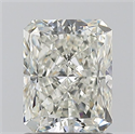 Natural Diamond 1.20 Carats, Radiant with  Cut, J Color, SI1 Clarity and Certified by GIA