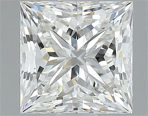 Foto Diamante Natural 1.20 quilates, Princesa , Color F, claridad VS2 y certificado GIA de