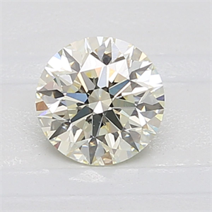 Picture of Natural Diamond 0.80 Carats, Round with Excellent Cut, M Color, VVS2 Clarity and Certified by GIA
