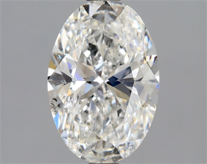 Picture of Natural Diamond 1.50 Carats, Oval with  Cut, G Color, SI2 Clarity and Certified by GIA