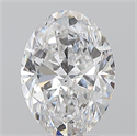 Diamante Natural 2.01 quilates, Ovalado , Color D, claridad SI2 y certificado GIA