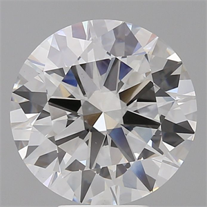 Picture of Lab Grown Diamond 5.01 Carats, Round with Excellent Cut, F Color, VVS2 Clarity and Certified by IGI