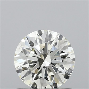 Picture of Natural Diamond 0.70 Carats, Round with Excellent Cut, K Color, VS2 Clarity and Certified by GIA